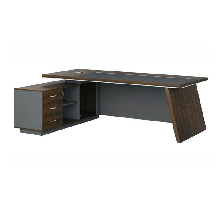 KN-302-18 180cm L Shape Manager Table