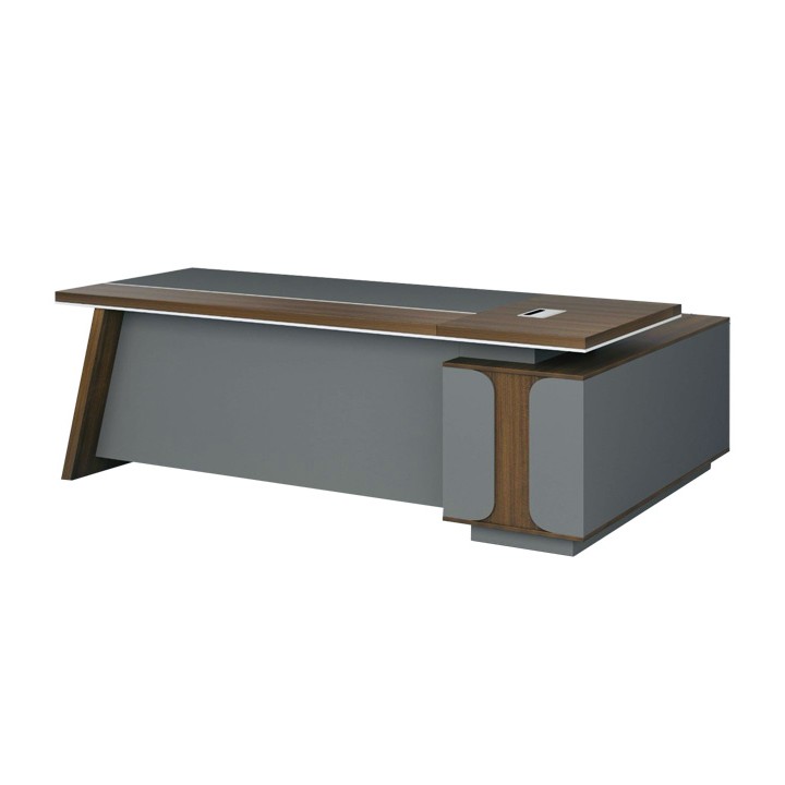 KN-302-18 180cm L Shape Manager Table