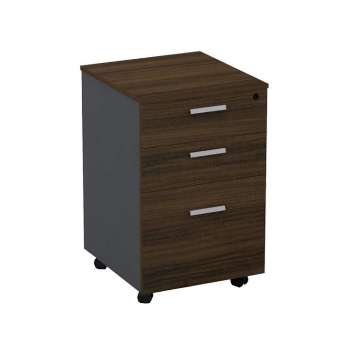KN-KD601-PD-BG Pedestal Mobile Drawer