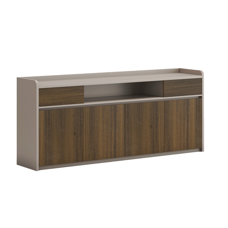 Velora-CRZ Credenza Cabinet – MFC Board with Soft-Close Hinges