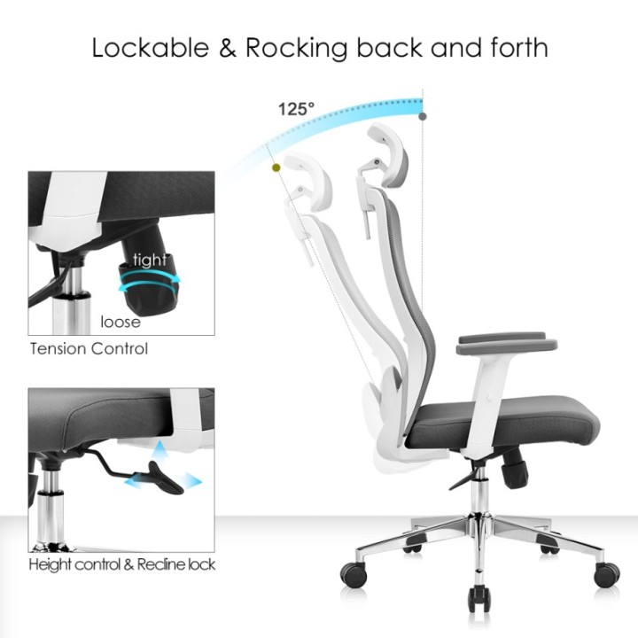 Sammy HB-WT Manager Ergonomic Executive Chair