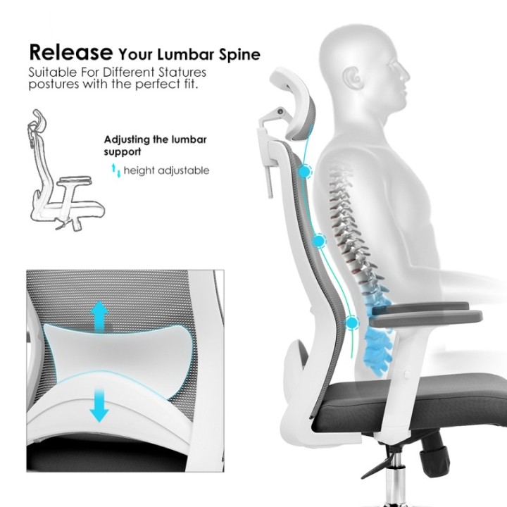 Sammy HB-WT Manager Ergonomic Executive Chair