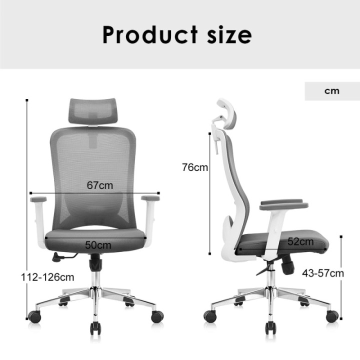 Sammy HB-WT Manager Ergonomic Executive Chair