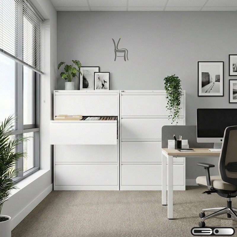 GO Lateral File Cabinet - Model GO-LFC-4D (KDGLF4)